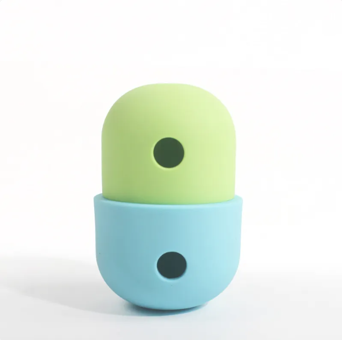 New 2 In 1 Pet Toys Products Leakage Toy Ball Silicone Pet Supplies